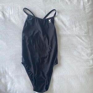 TYR Black Cutout One-Piece Swimsuit